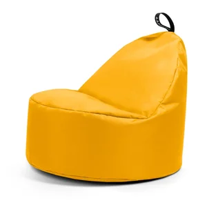 Žlutý sedací vak Round L - Komfortní relaxace