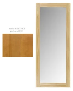 Zrcadlo ASISI – masiv borovice, moření ořech