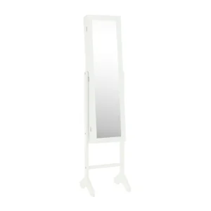 Zrcadlo MIROR New bílé s úložným prostorem