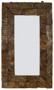 Zrcadlo s dřevořezbou IND-OBR015