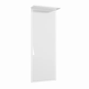 Zrcadlo s poličkou Mariana, bílé