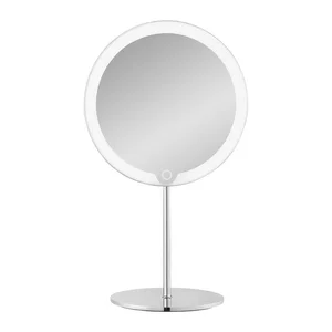 Zvětšovací kosmetické zrcadlo s LED osvětlením 5x, 20 cm