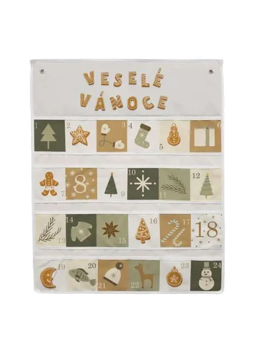 Adventní kalendář Veselé Vánoce