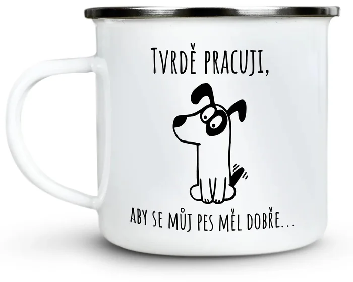 Ahome Plecháček Tvrdě pracuji, pes 300 ml