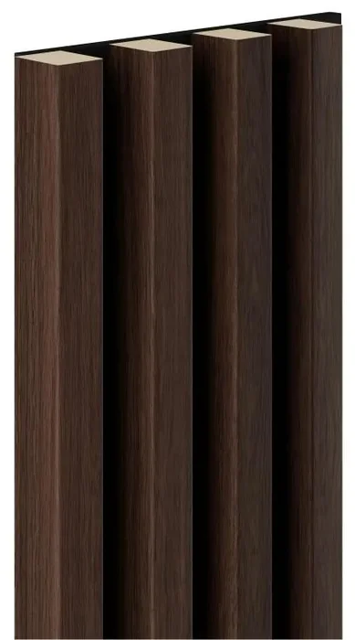 Akustické 3D dekorační panely Dub tmavý MAXI