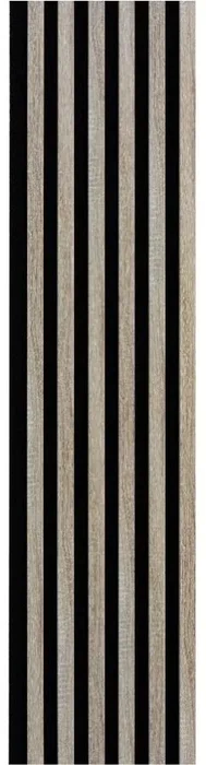 Akustické dřevěné dekorační panely dub sonoma 3D lamely