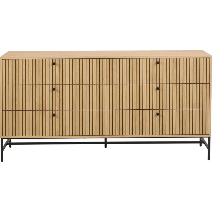 Albany Komoda dub přírodní 158x80x40 cm