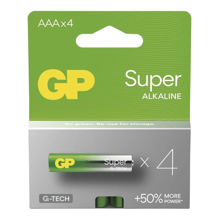 Alkalické AAA baterie 4ks Super EMOS