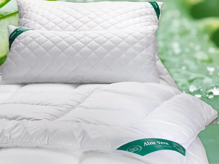 Aloe Vera Ložní souprava 2v1 celoroční 135x200 cm + 70x90 cm