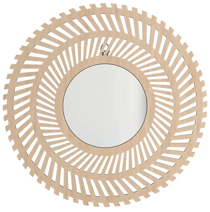 Amayee Boho Kulaté Zrcadlo Ø50 cm