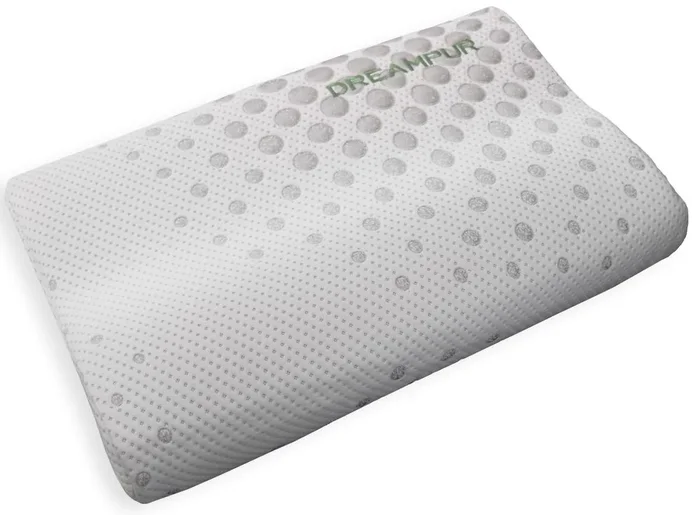 Anatomický latexový polštář DREAMPUR® Grey Dots - 30x50 cm