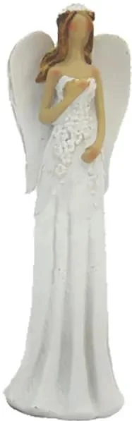 Andělská Dekorace s Květy - Model 2