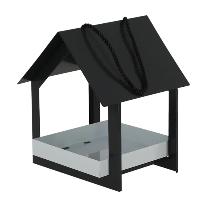 Antracitová ptačí budka Esschert Design