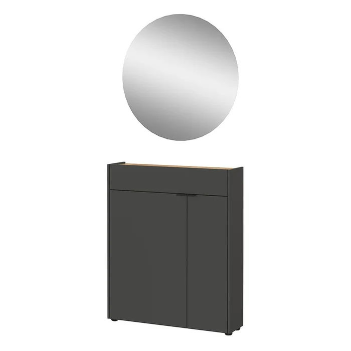 Antracitová sestava do předsíně Ameca