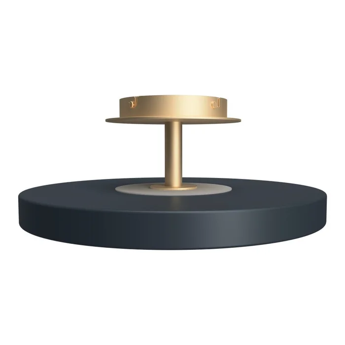 Antracitové LED stropní svítidlo Asteria Up
