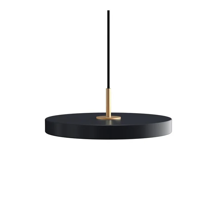 Antracitové LED závěsné svítidlo Asteria Mini 31 cm