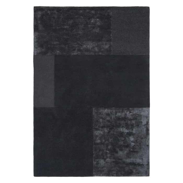 Antracitový koberec Asiatic Carpets Tate Tonal Textures 160x230 cm
