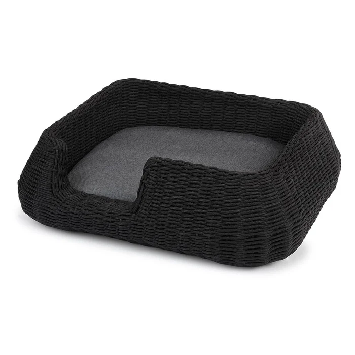 Antracitový psí pelíšek Mio Anthracite S 58x68 cm