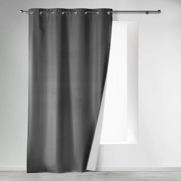 Antracitový termo závěs 140x260 cm Icemount