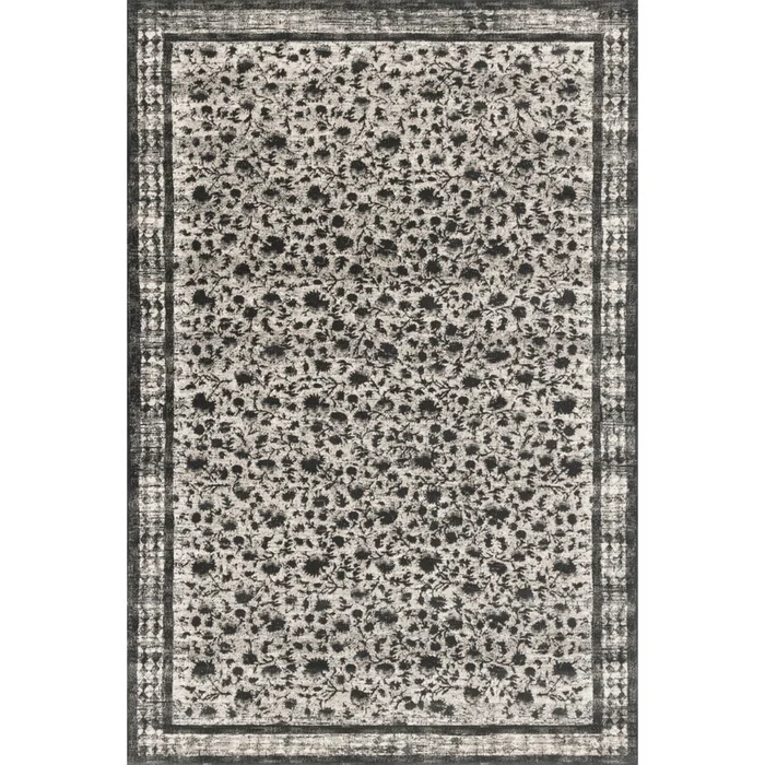 Antracitový vlněný koberec 200x300 cm Agnus Classic