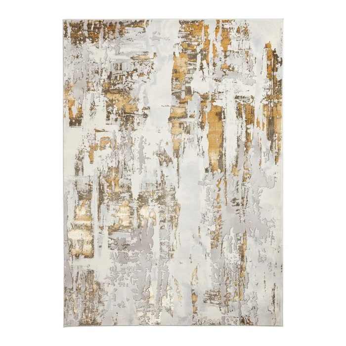 Apollo Šedo-Zlatý Koberec 200x290 cm