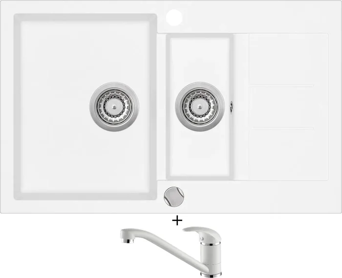 Aquastone ATLAS 70 a AQ 2561 Bílá - Sada pro moderní koupelny