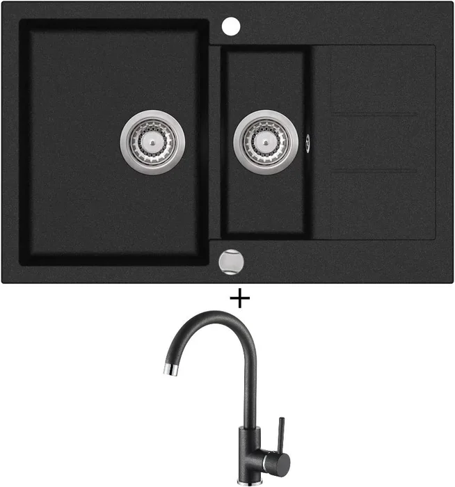 Aquastone Atlas 70 a AQ 5561 Černá Metalická
