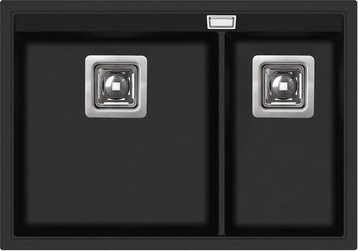 Aquastone DELTA 65 U Černá Metalická