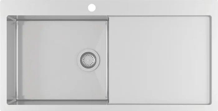 Aquastone Elegant 150-47/P - Nerezová vestavná dřezová skříňka