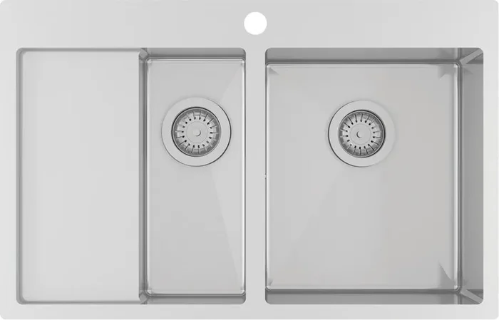 Aquastone Elegant 210-34/L – Nerezová dřezová skříňka