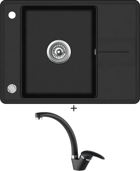 Aquastone LOTOS 30 a AQ 2861 Černá Metalická