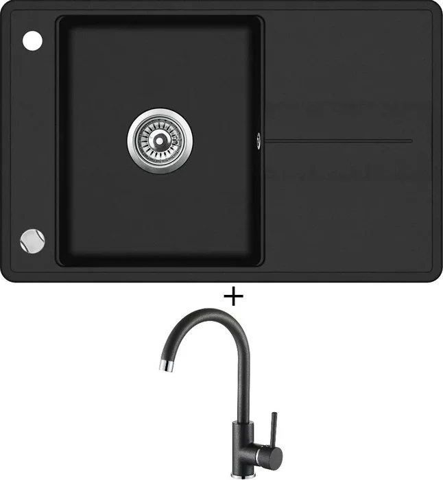 Aquastone LOTOS 40 a AQ 5561 černá metalická