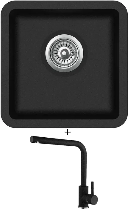 Aquastone NEO 40 a AQ 4581 Černá Metalická Set
