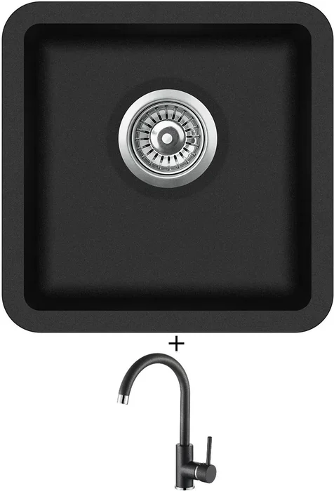 Aquastone NEO 40 a AQ 5561 v černé metalické