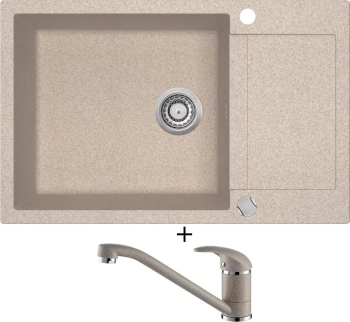 Aquastone QUADRA 80 a AQ 2561 Písková