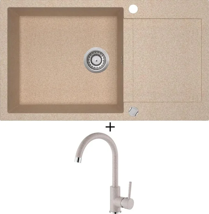 Aquastone QUADRA 90 a AQ 5561 Písková