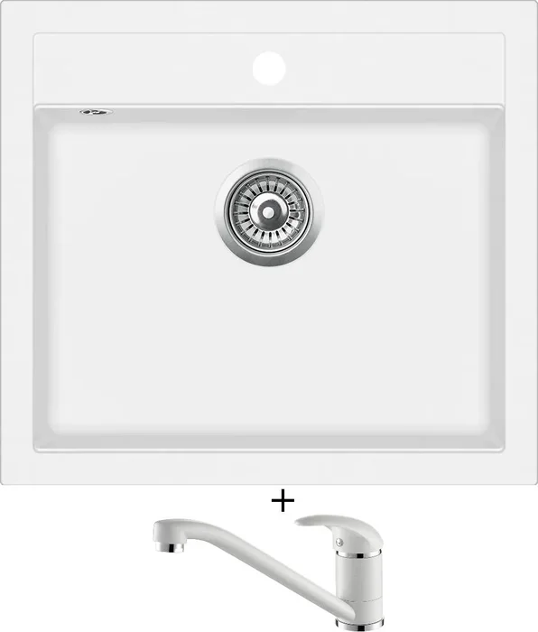 Aquastone SIMPLE 60 a AQ 2561 bílá