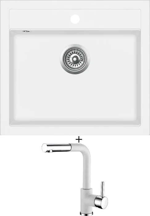 Aquastone SIMPLE 60 a AQ 5591 Bílá