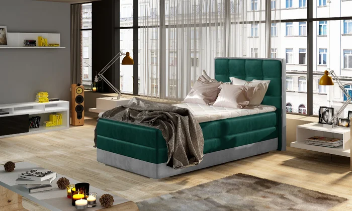 Aster Boxspring 90×205 cm s úložným prostorem