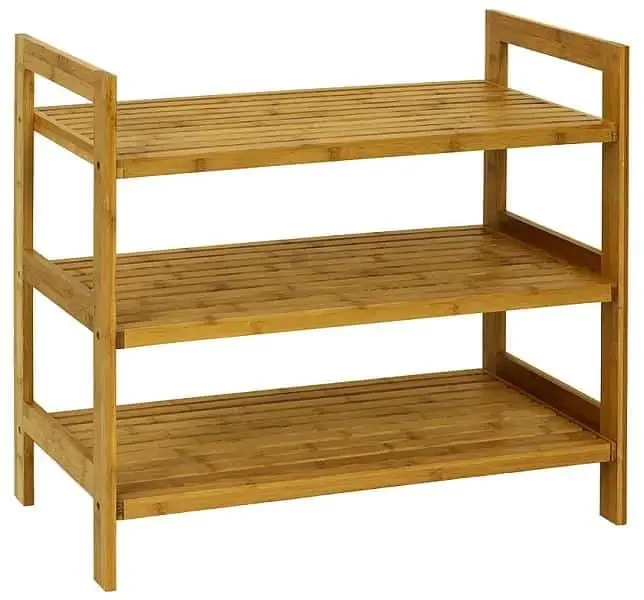 Autronic bambusový botník DR-025, 3 patra