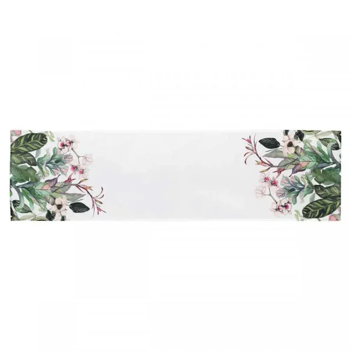 Autronic Běhoun s motivem zelených listů 40x150 cm