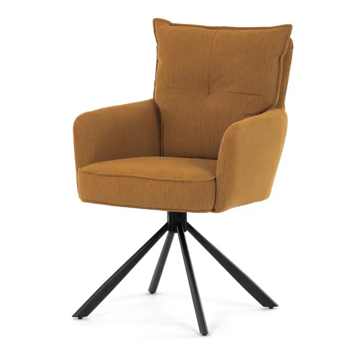Autronic HC-X1128 YEL2 – otočná jídelní židle