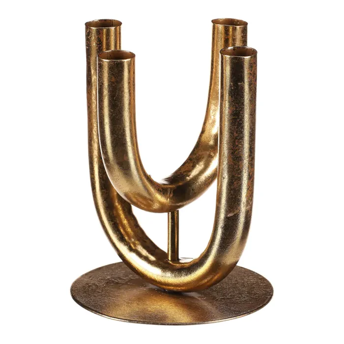 Autronic kovový svícen UM1032 GOLD