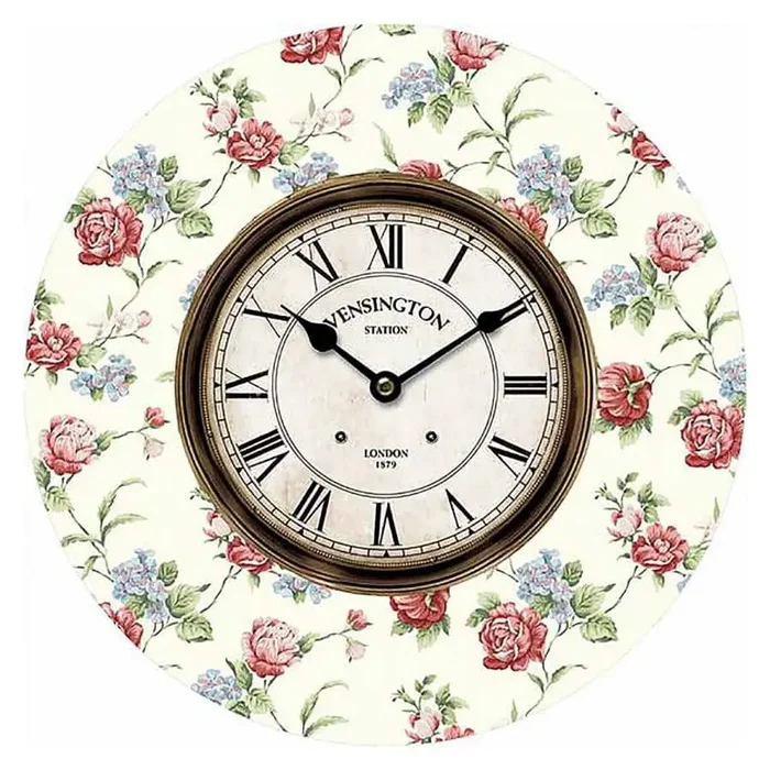 Autronic nástěnné hodiny MDF 34 cm
