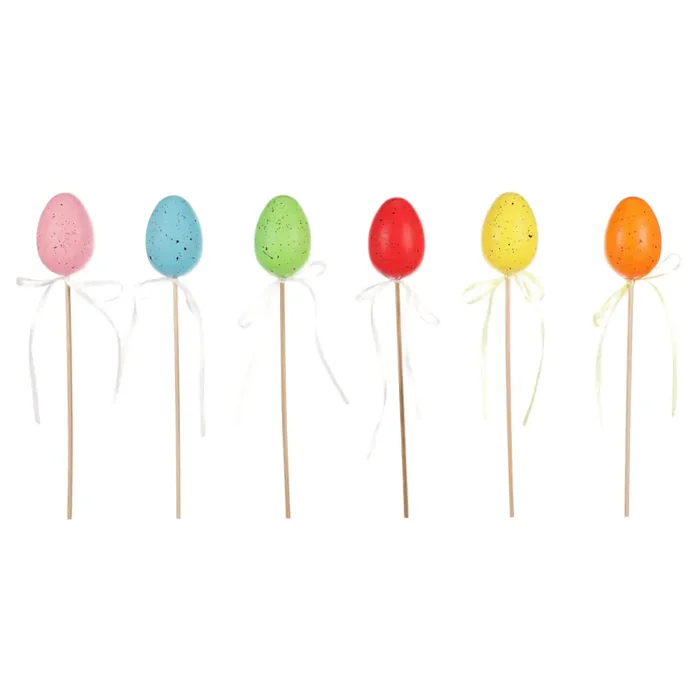 Autronic plastová vajíčka se zápichy – 6 ks MO6027