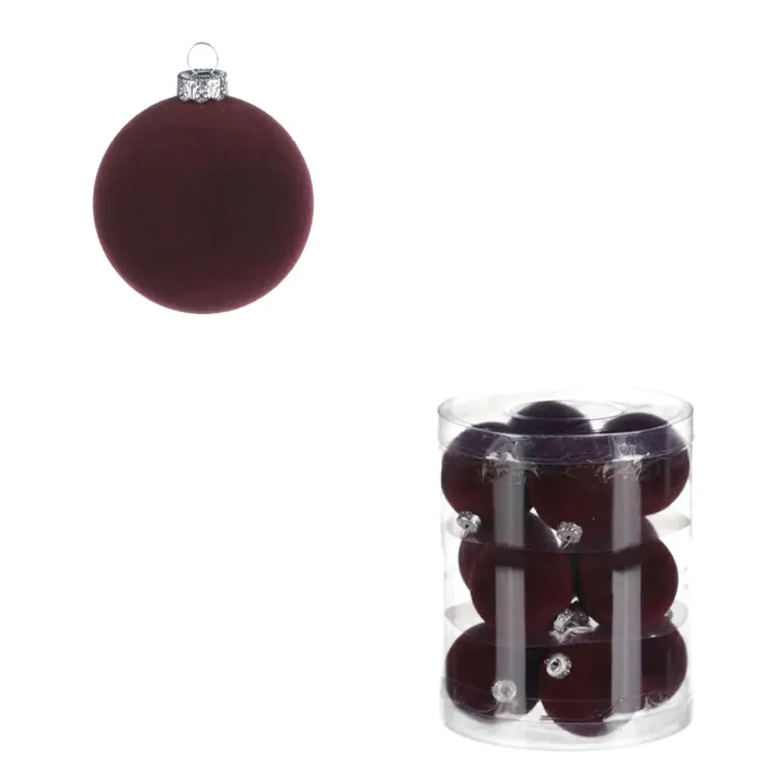 Autronic sametové koule bordó VAK133 BOR