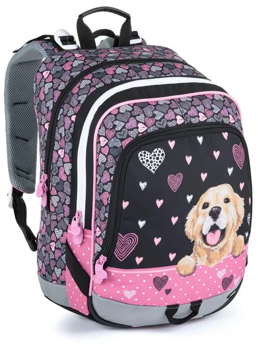 Bagmaster ALFA 21 A školní batoh pes pro první stupeň