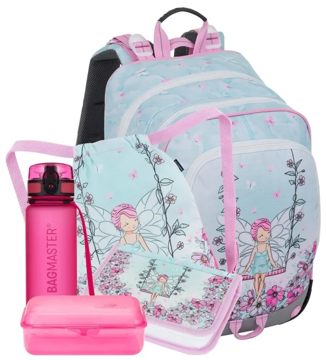Bagmaster ALFA 25 A - Školní set pro prvňáčky s motivem víly