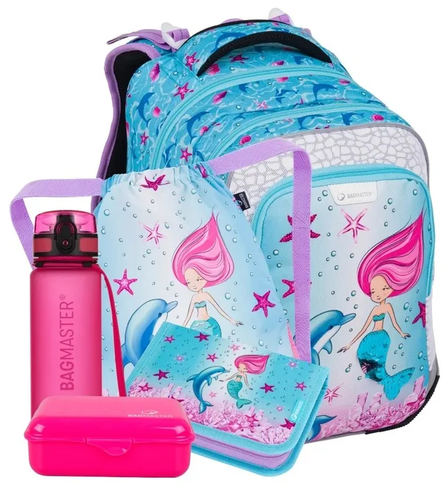 Bagmaster Lumi 24 A školní set pro prvňáky s motivem mořské panny