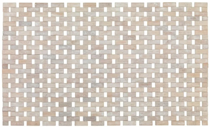 Bambusová koupelnová předložka 50x80 cm